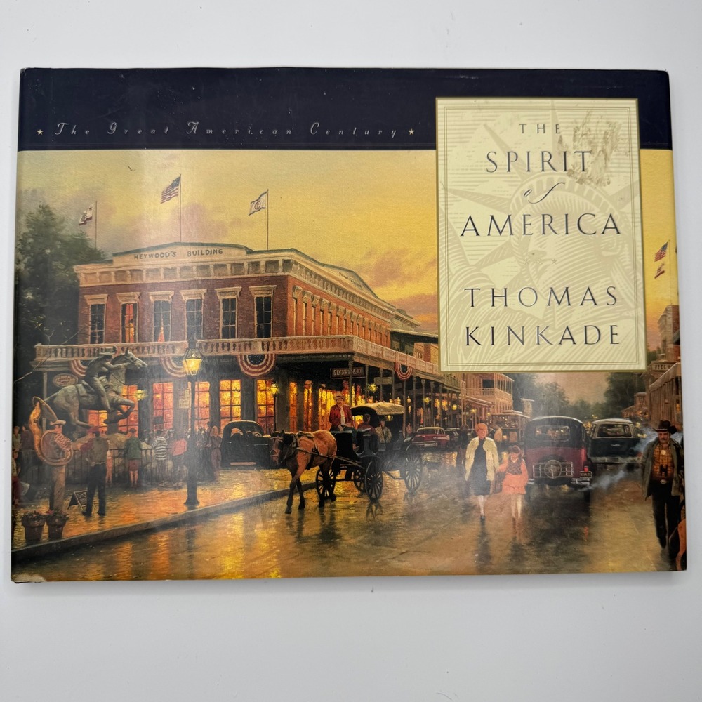 Thomas Kinkade Spirit of America Book Art Americana
